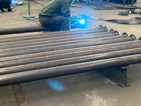 白银20#无缝注浆管加工108*6钢花管棚管